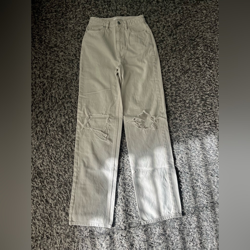 Pacsun 90’s Boyfriend Beige Jeans Size 24